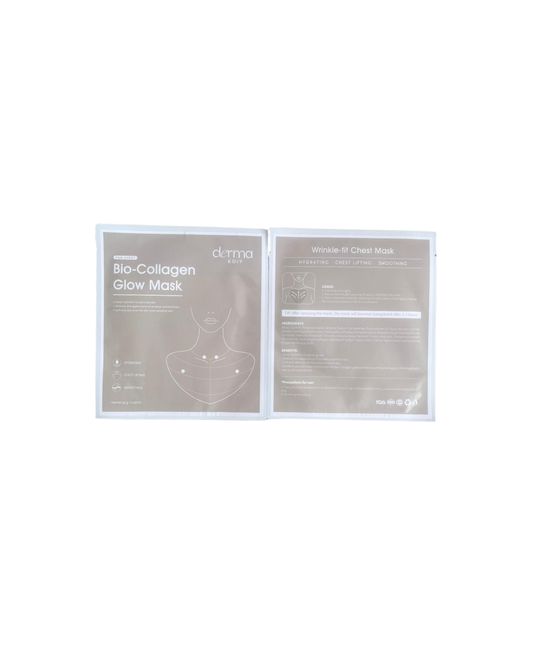 Bio-Collagen Glow Mask (Chest) - 4 x masks in box